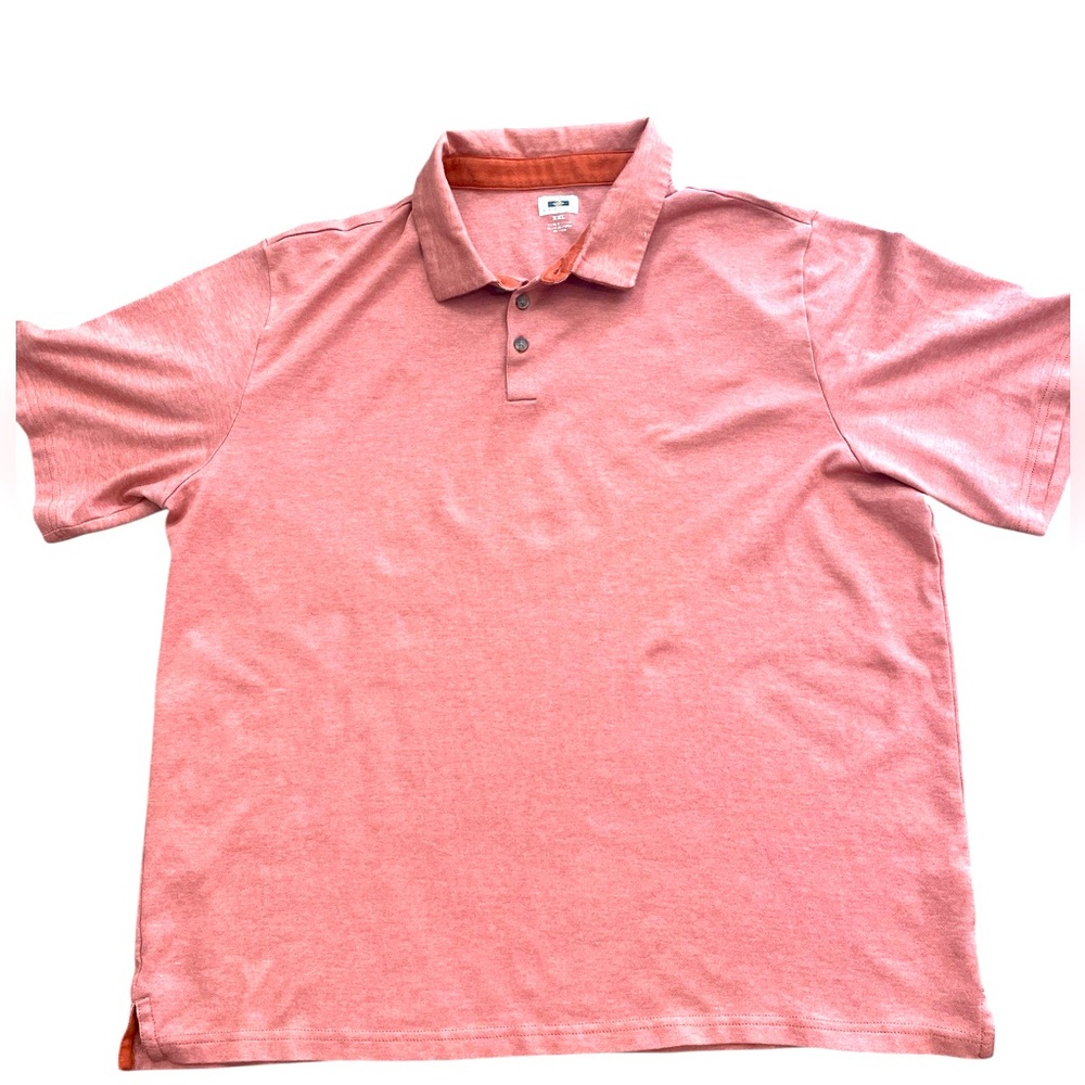 Joseph Abboud Men’s Rust Orange Polo Shirt XXL